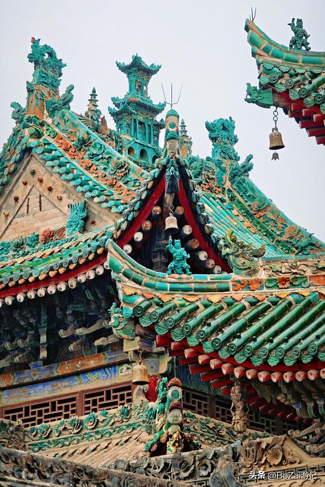 40元门票值吗？三原城隍庙，木雕石雕绝了