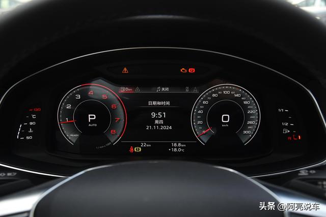 全新一代奥迪A6L变年轻了！数字大灯+黑化套件，2.0T轻混是主力
