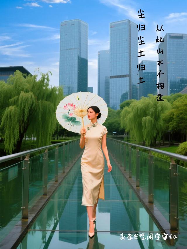 人生风月尘与土，相逢一笑泯恩仇，桥归桥路归路，从此山水不相逢