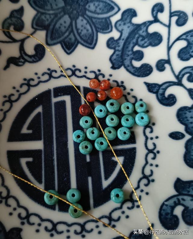 我给绿松石项链翻新