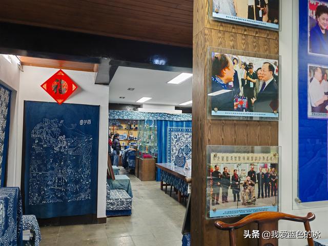 蓝印花布！在南通处处可见，它是这座城市的历史文化印记