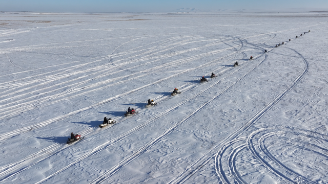 额尔古纳：雪漫边境藏热力 冰封大地启游程