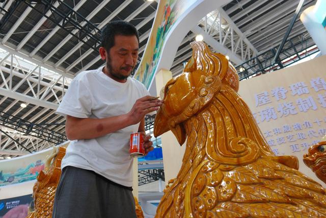 第七届山西文化产业博览交易会布展探访