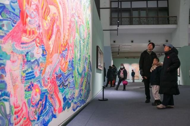 艺术跨年 全民共创 第十届中国北京国际美术双年展跨年活动在北京展览馆举办