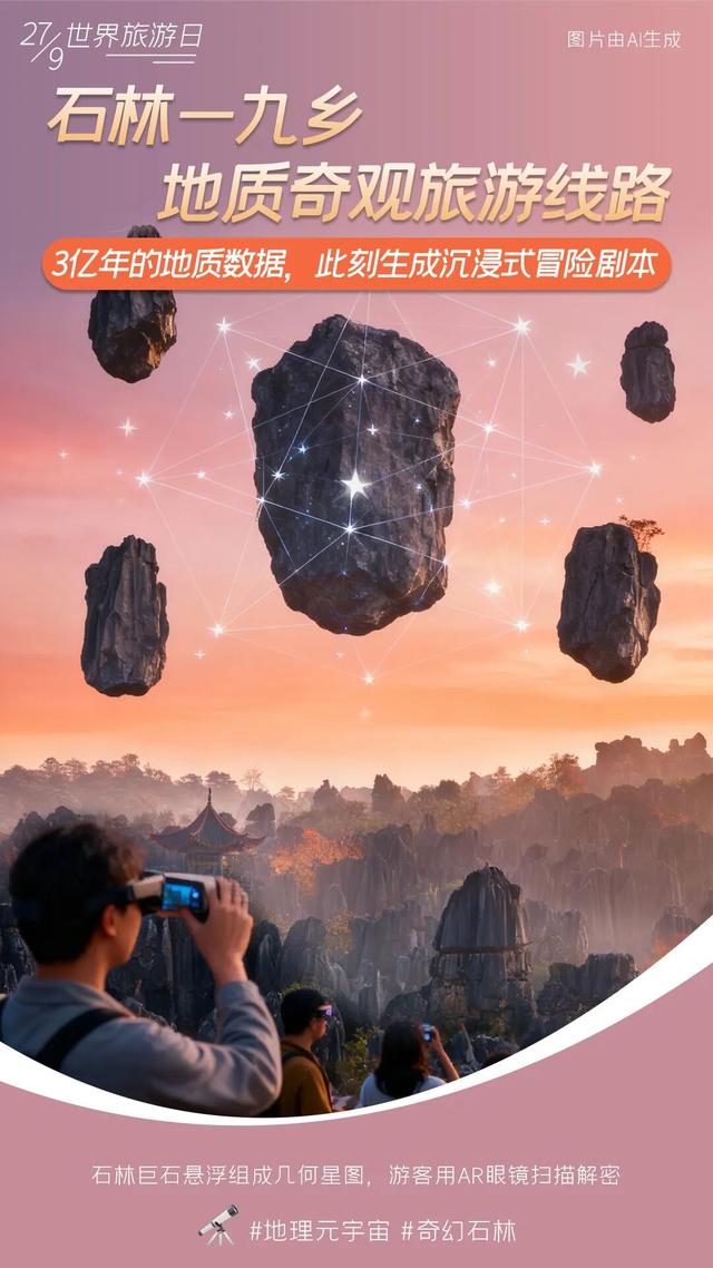 国庆充电指南｜今天，跟着昆明六条黄金旅游线路开启一趟元宇宙之旅