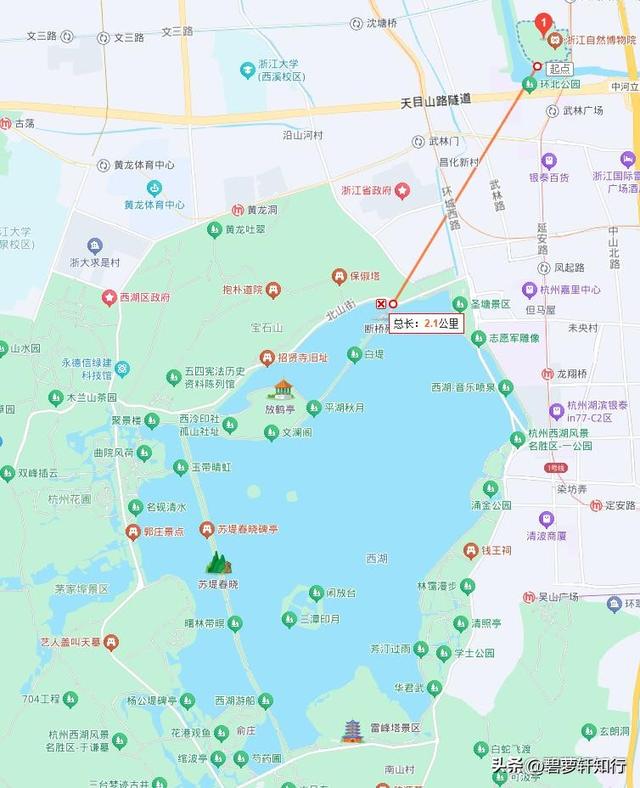 西湖文化广场离西湖有多远，千万别以为它就在西湖边上