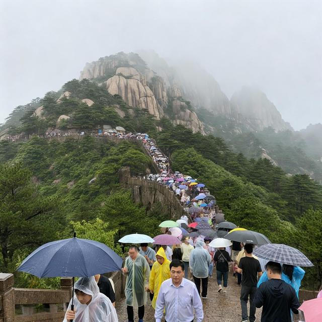 2025《泰山山顶雨中，安全与体验该如何平衡？》