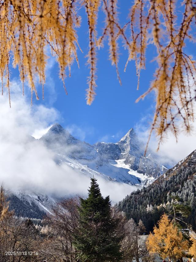 秋假第二天——邂逅毕棚沟的晚秋