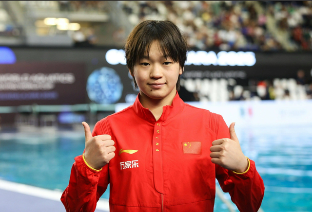 没想到	，全红婵全运会跳水双人赛落败后，竟因一特殊举动口碑暴涨