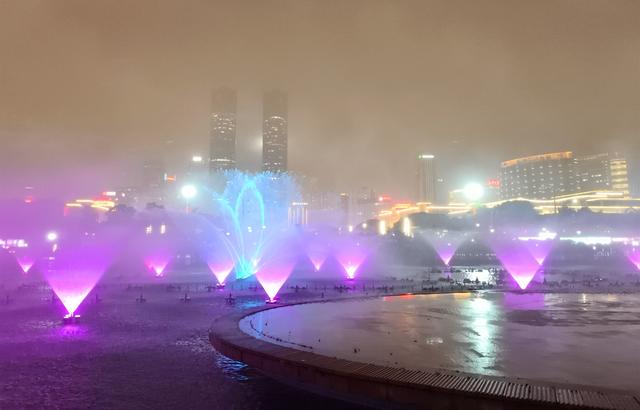 江西五日自由行：秋水广场音乐喷泉 · 亚洲之最的视觉盛宴