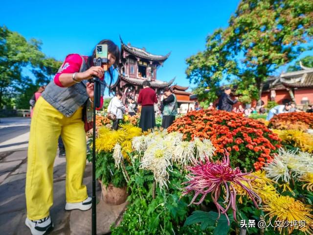 山水浸染秋之色，晚风捎来桂花香