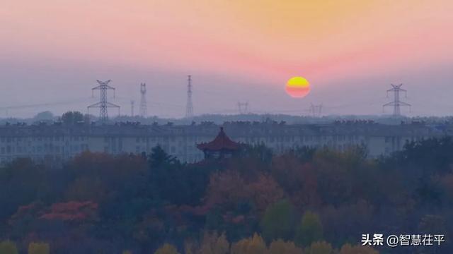 茌山公园：层林尽染入画来