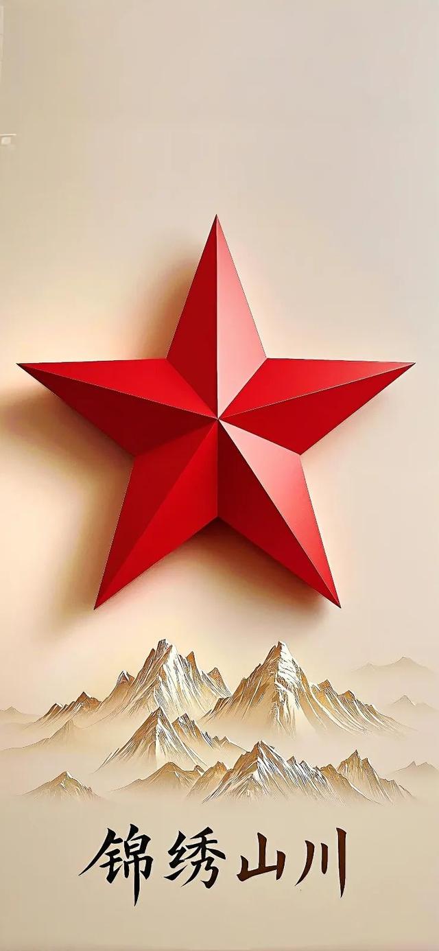 五角星系列爱国壁纸
