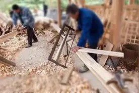 生产队那个年代—乡村手艺人：木匠图片