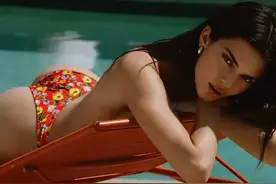 超模肯豆Kendall Jenner，身材性感，曲线凹凸，真的顶不住阿！图片