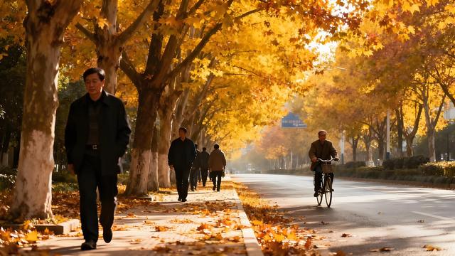 安徽芜湖：鸠兹初冬铺锦绣 江枫雅韵醉游仙