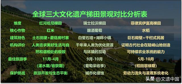 云端阆苑仙境，全球三大绝美梯田景观，个个世界文化遗产