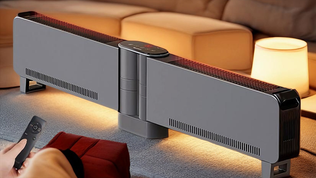 董明珠力荐！格力踢脚线取暖器 3 秒升温，冬天全屋暖到不用裹厚毯