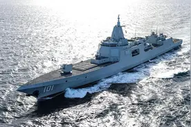 全球3大顶尖驱逐舰排名榜单，我国的055万吨大驱第一领先？图片