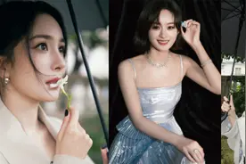 杨幂赵丽颖同晒美照，御姐萝莉风格迥异，疑暗自较量引争议图片
