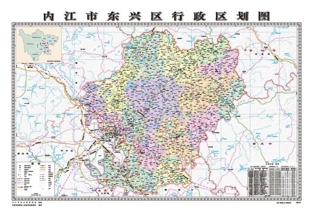 四川省东兴区历史沿革及行政区划