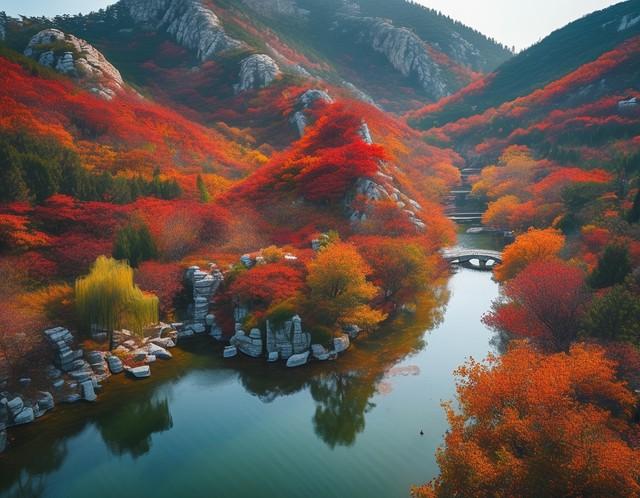 不藏了，济南5个红叶仙 境，最后一个美到词穷！