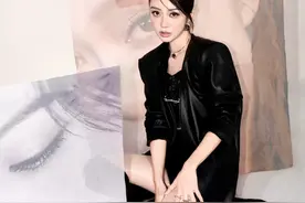 薛凯琪，黑色过膝高跟长靴，真是令人上头啊图片