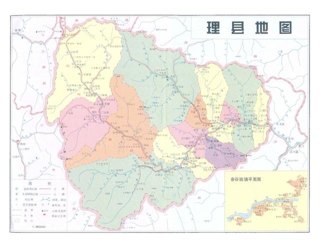 四川省理县历史沿革及行政区划