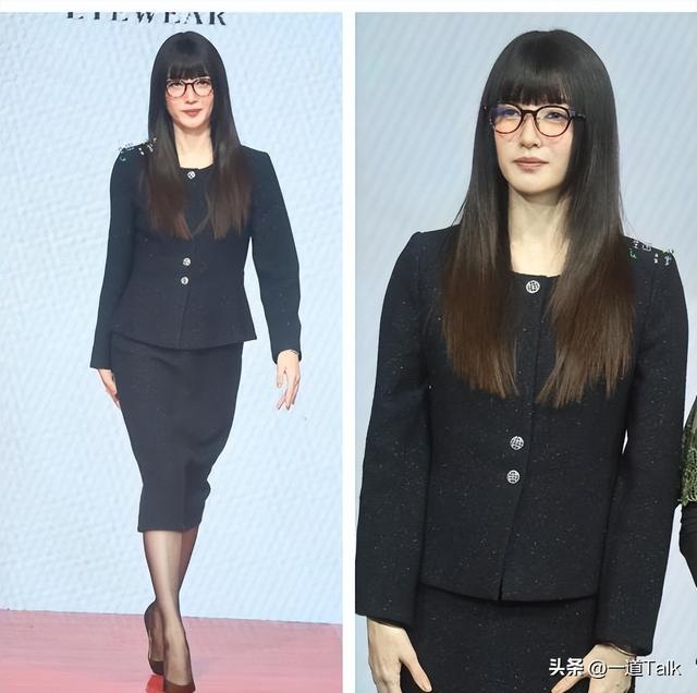 比整容还可怕！39岁江疏影现身活动，嘴歪脸僵、造型丑到认不出！