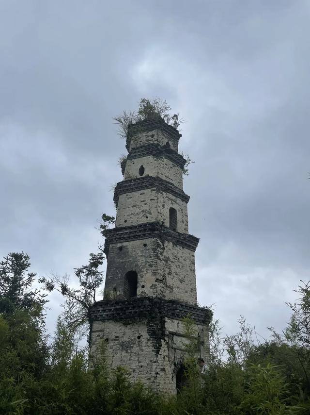 赣州地标（75）龙南罗坝塔：蔡氏家族集资建造