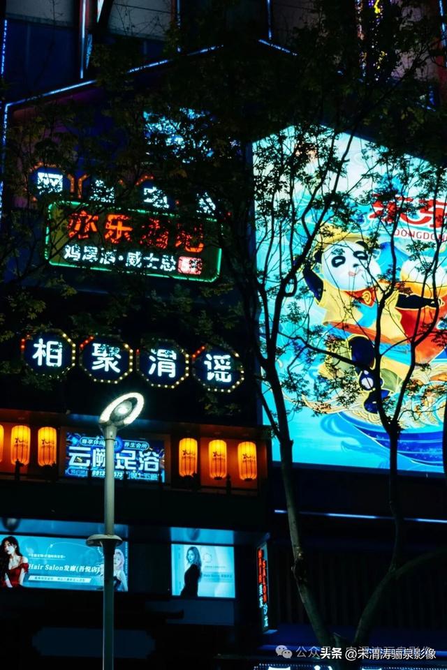 陕西渭南：西华街夜景美如画