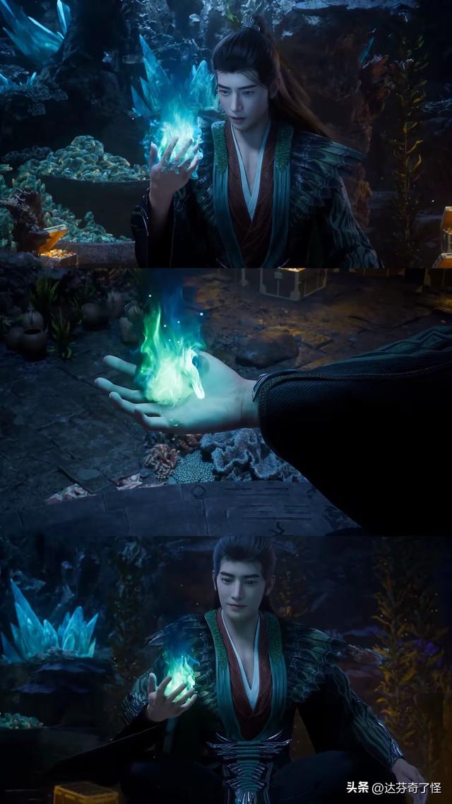 韩立的乾蓝冰焰，最后进化到何种地步？实力强大到堪比真灵！