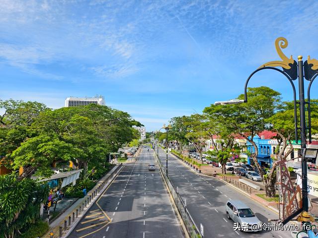 马来西亚(33)砂拉越州⑦美里市加拿大山、海滨公园等