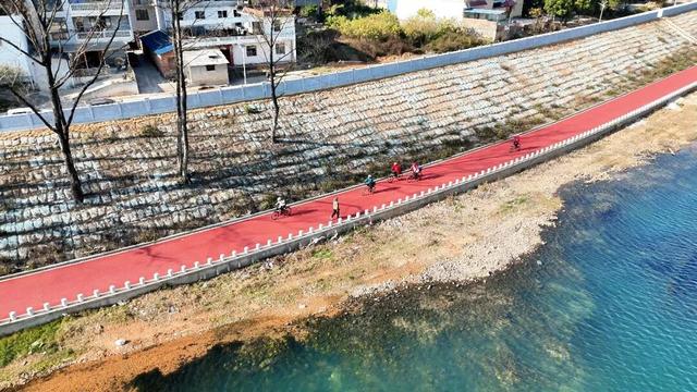 沿着江边散步、骑行真舒服！桂林这条新步道成打卡地