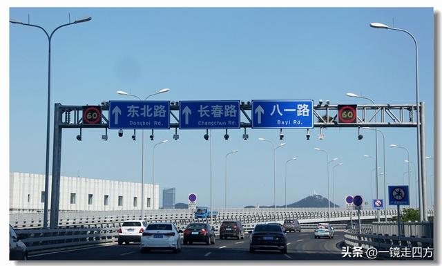 全长6800米的大连星海湾大桥气势恢宏