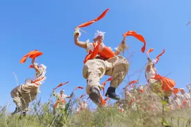 榆林骄傲！横山老腰鼓，“火”到国外！图片