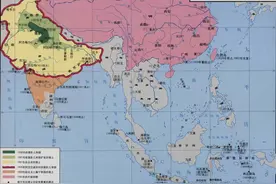 印度的几幅地图图片