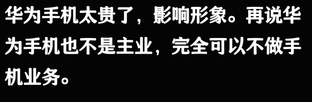 为什么现在这么多人讨厌华为？网友：堵住别人的嘴，只管吹捧