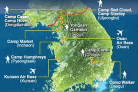 美国在东亚的军事力量正越铺越大图片