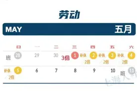 “五一”加班，加班工资这样算图片