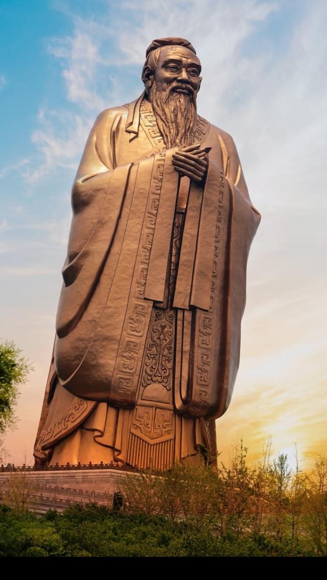 我是上海人，逛尼山圣境景区，观72米孔子像超震撼