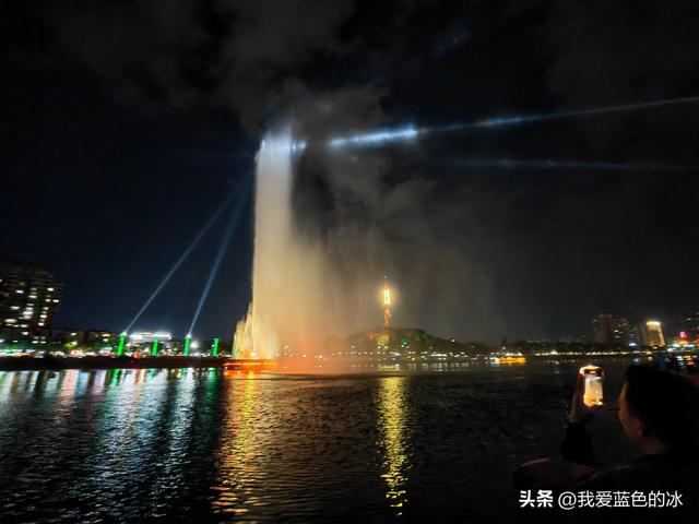 来河源第一天，吃喝，夜逛古街，漫步江边，观看亚洲第一高喷泉