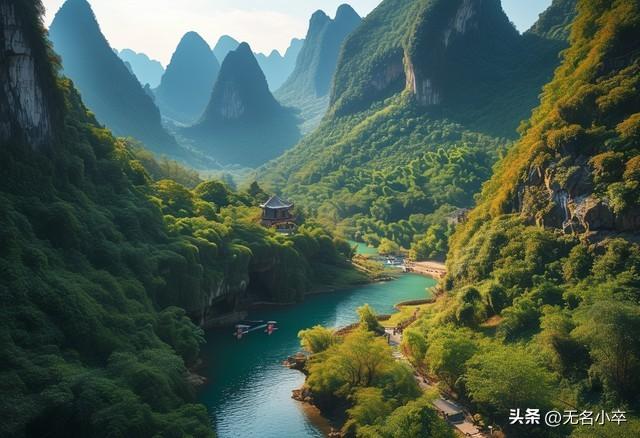 为什么外省人往广西跑？被低估的边境线，瀑布稻田像宫崎骏动画