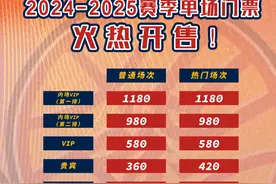 票务公告 | 常规赛剩余场次全部开售！图片