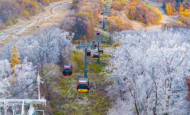 秋之彩色吉林｜吉林大青山：一半绚烂，一半素雅