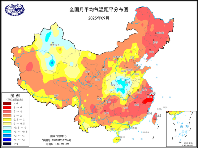 9月气温偏高是暖冬征兆吗