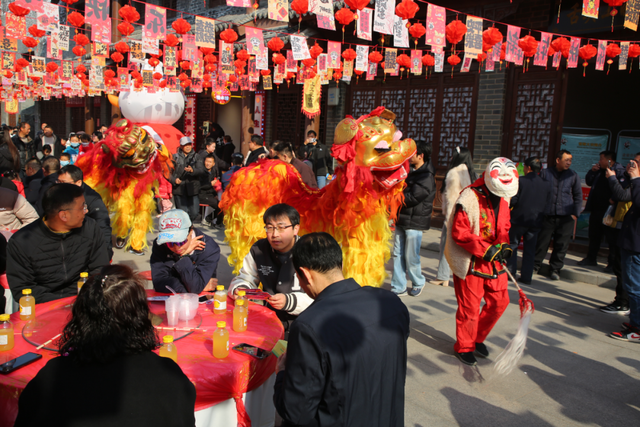 品特色庖汤！城固上元观古镇喜气洋洋迎新年