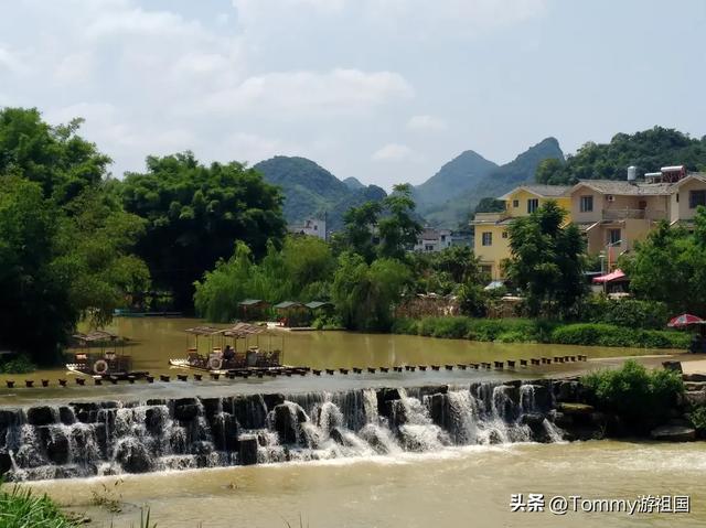 开着房车去流浪，打卡桂林恭城红岩村，漫山遍野柿子红