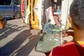 惊险十分！缅甸妙瓦底亚洲公路事故频发，2人当场死亡图片