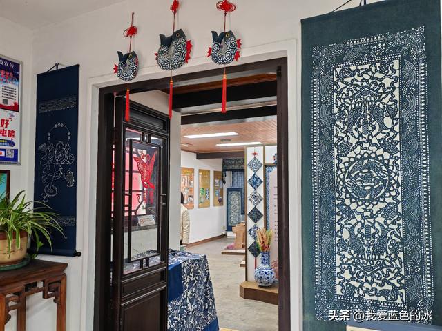 蓝印花布！在南通处处可见，它是这座城市的历史文化印记